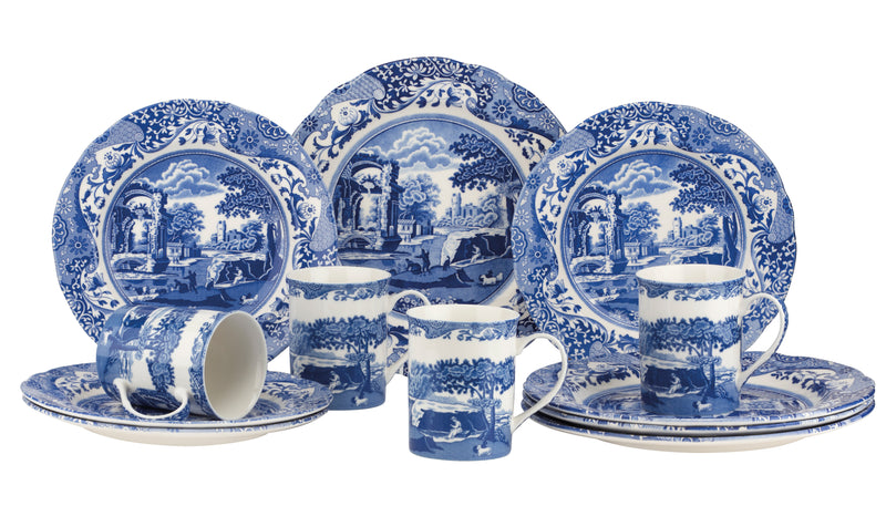 Blue Italian 12 Piece Set