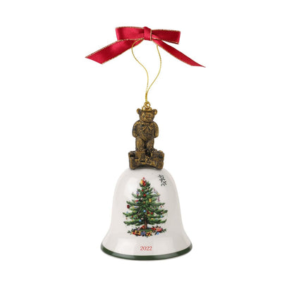 Christmas Tree Santa's Bell Ornament