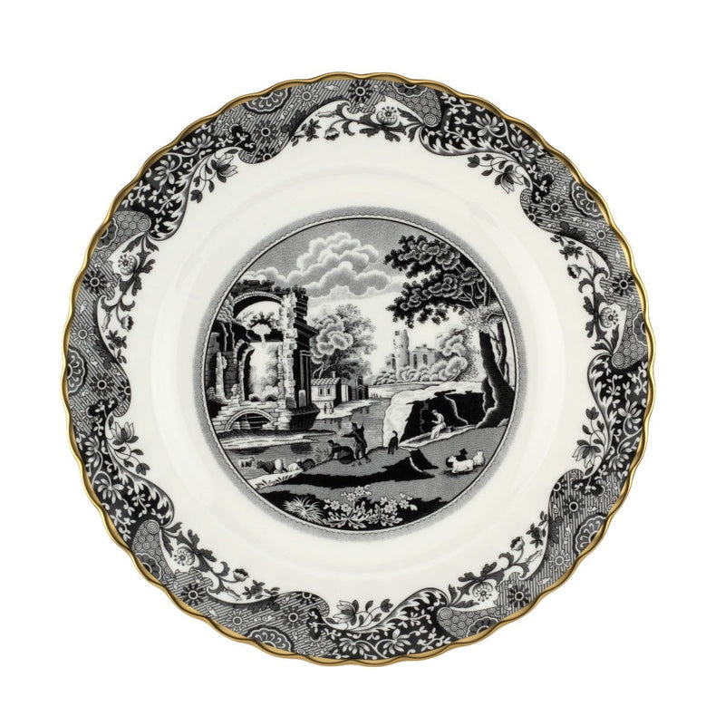 Spode 1770 Italian Large Plate 27cm / Black