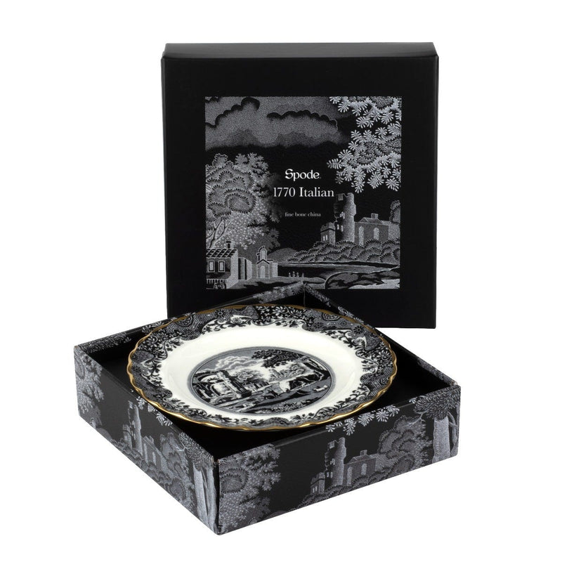 Spode 1770 Italian Side Plate 16cm / Black