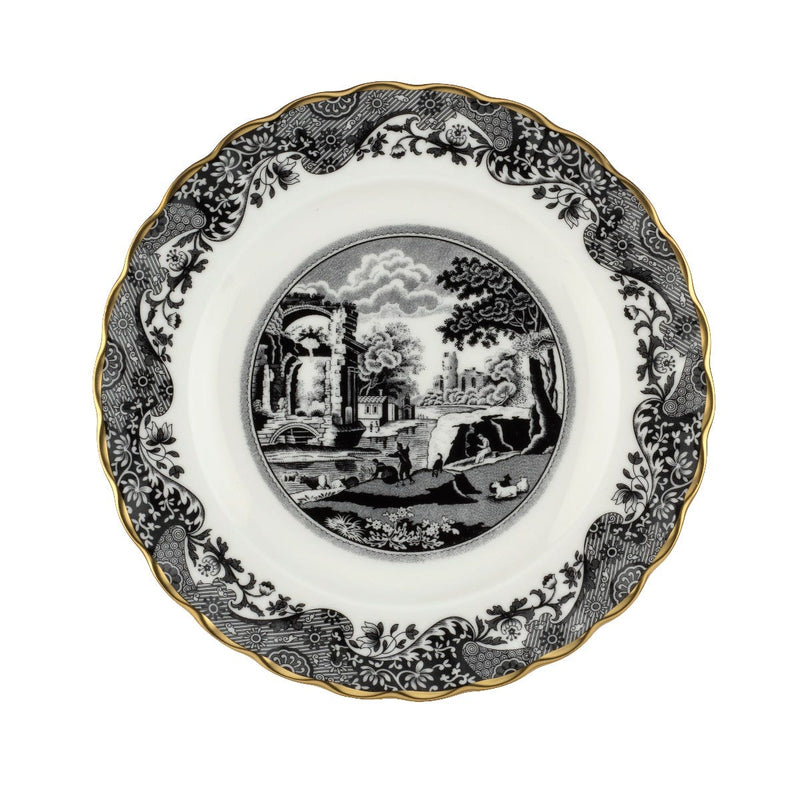 Spode 1770 Italian Side Plate 16cm / Black