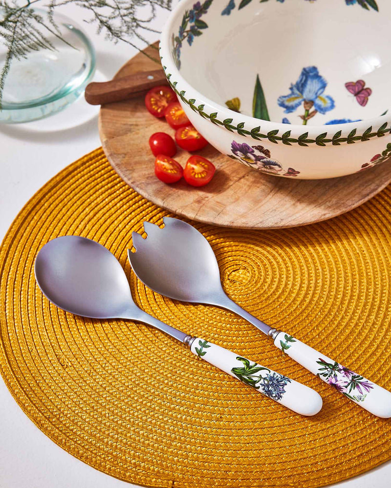 Botanic Garden Salad Servers Set