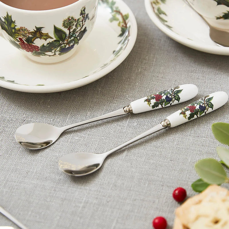 The Holly and the Ivy Set of 6 Tea Spoons