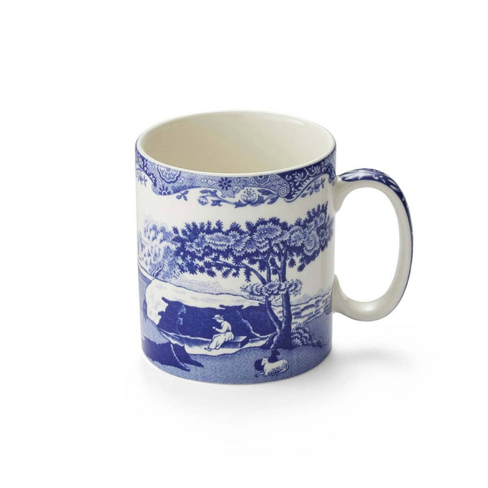 Blue Italian Set of 4 Small Mugs