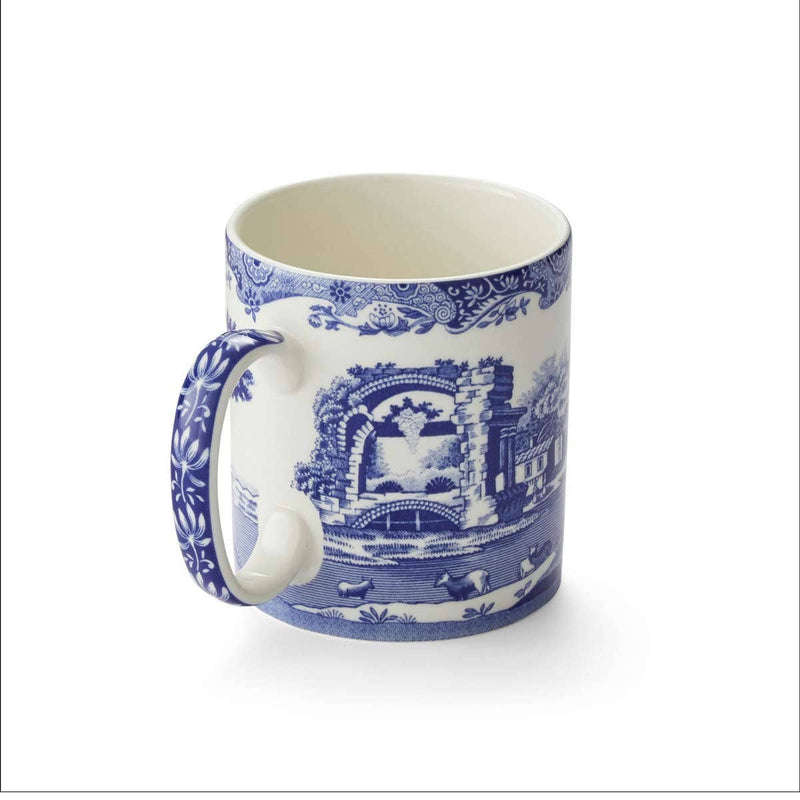 Blue Italian Set of 4 Small Mugs