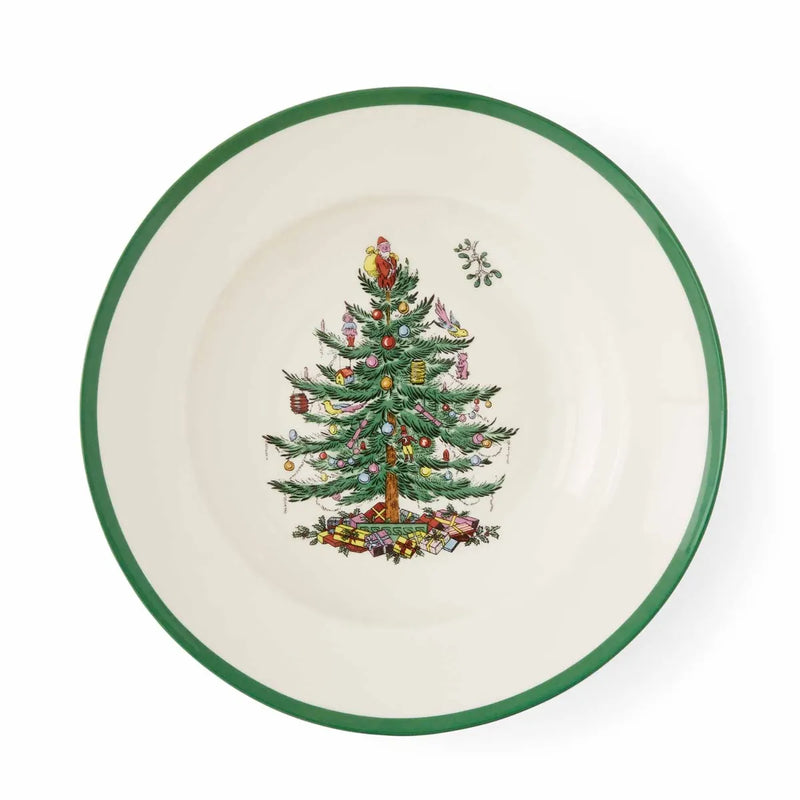 Christmas Tree Soup Plate 23cm set of 4