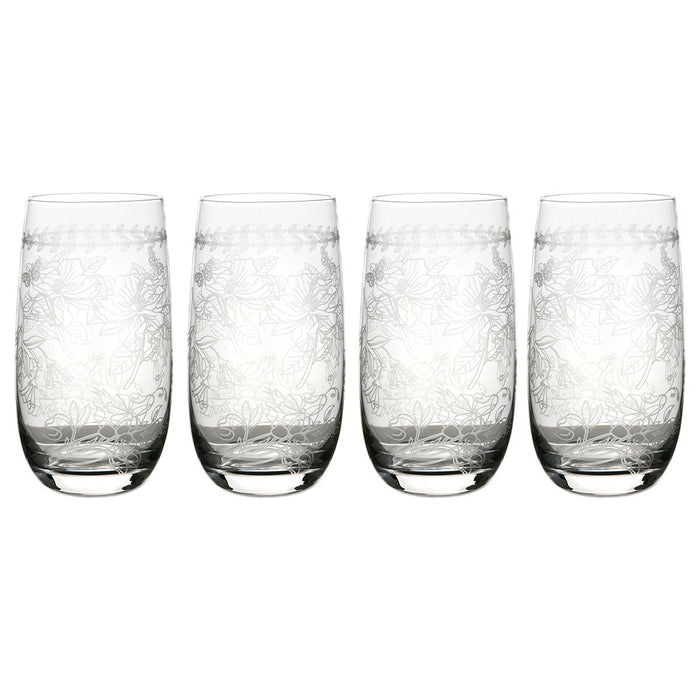 Botanic Garden Set of 4 Highball Glasses
