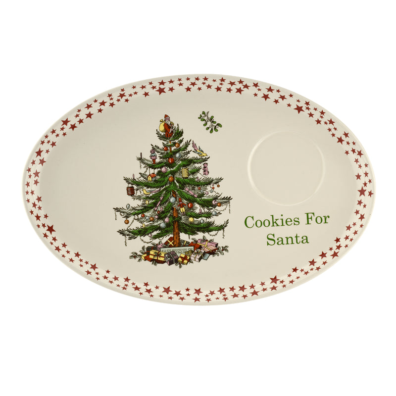 Christmas Tree Cookies For Santa Plate & Mug