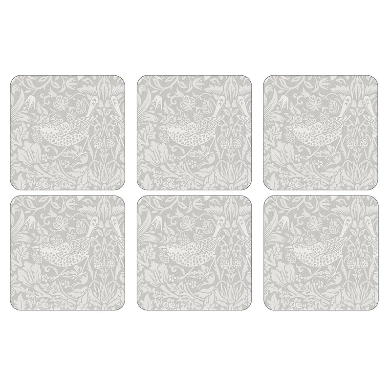 Pure Morris 6 Strawberry Thief Coasters