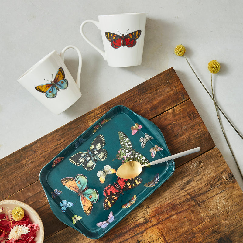 Botanic Garden Harmony Mug &amp; Tray Set