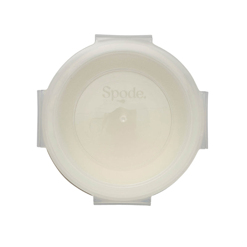 Blue Italian Round Small Storage Container