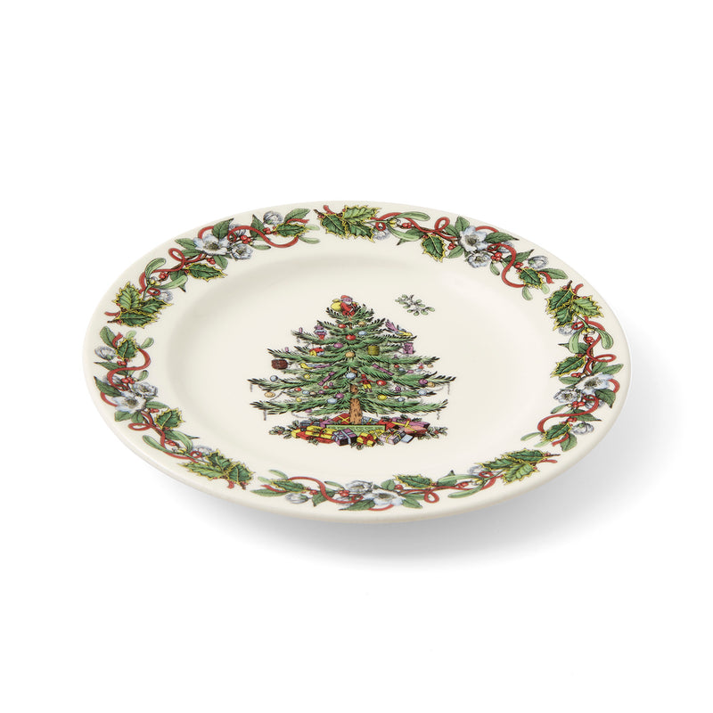 Spode Christmas Tree Wreath Side Plate 20cm Set of 4