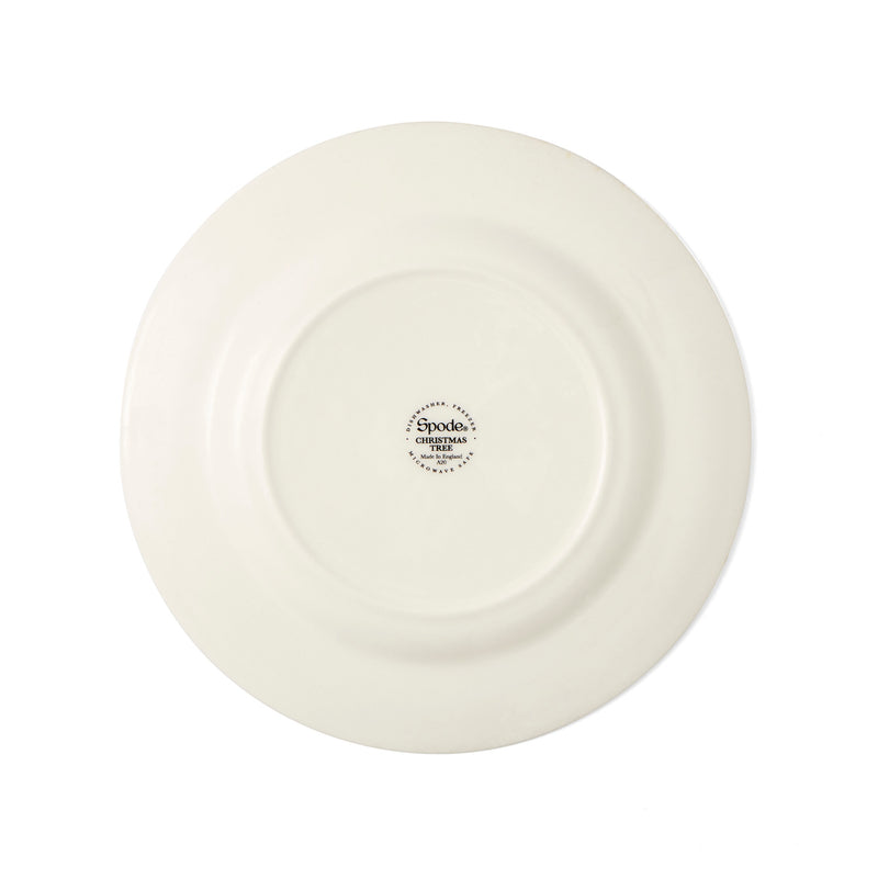 Christmas Tree Wreath Tea Plates