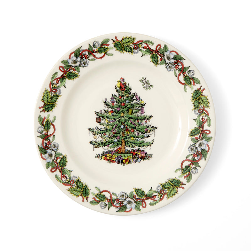 Spode Christmas Tree Wreath Side Plate 20cm Set of 4