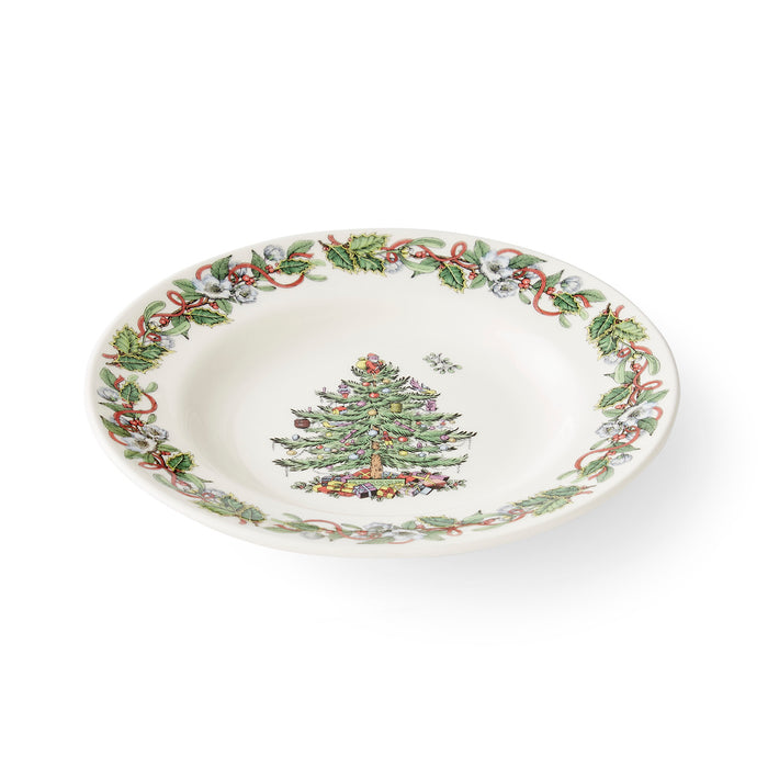 Christmas Tree Wreath Side Plate/20cm