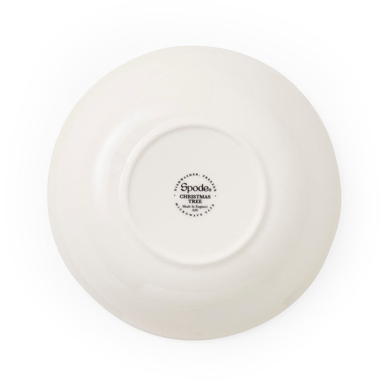 Christmas Tree Wreath Set of 4 Small Cereal Bowls