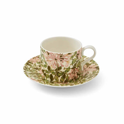 Morris &amp; Co. Honeysuckle Teacup &amp; Saucer