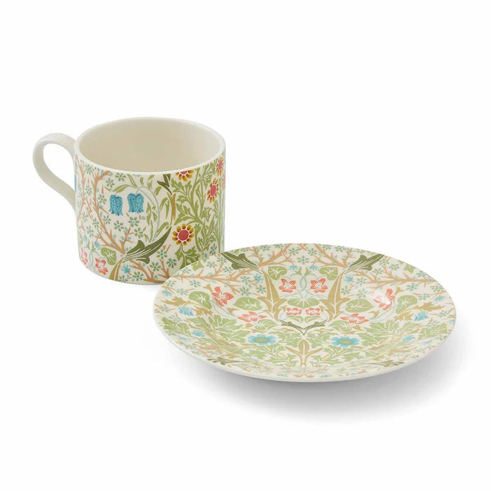 Morris &amp; Co. Blackthorn Teacup &amp; Saucer