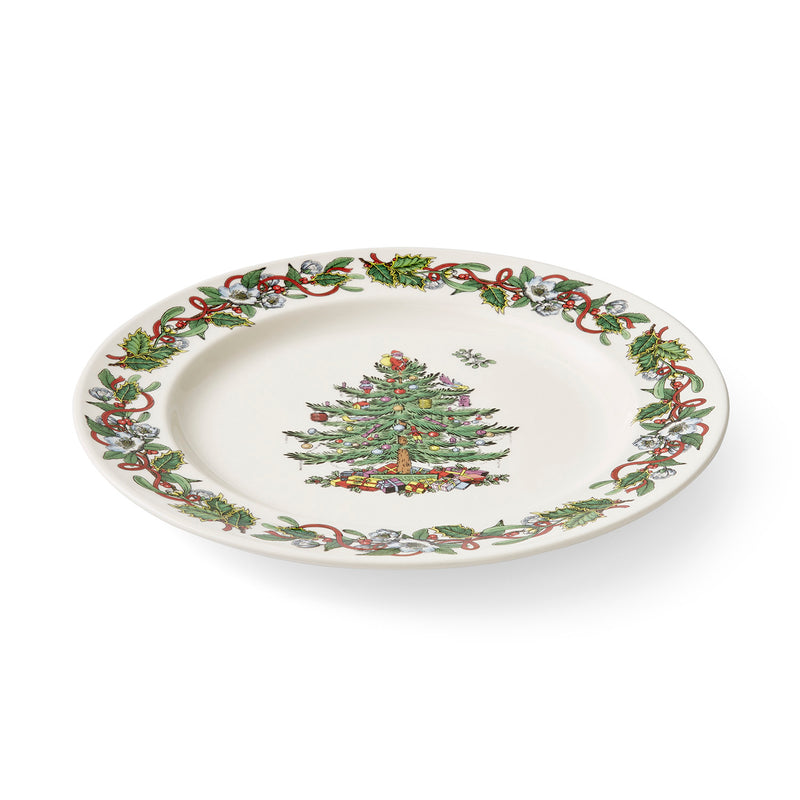 Christmas Tree Wreath Serving Plate 30cm