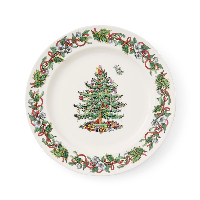 Christmas Tree Wreath Serving Plate 30cm