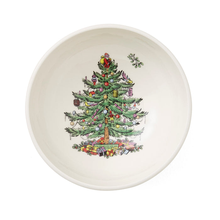 Spode Christmas Tree Wreath Medium Serving Bowl Set of 4/14 cm