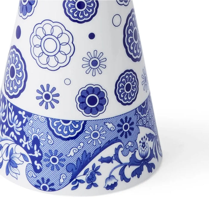 Spode Blue Italian Medium Decorative Cone 10"