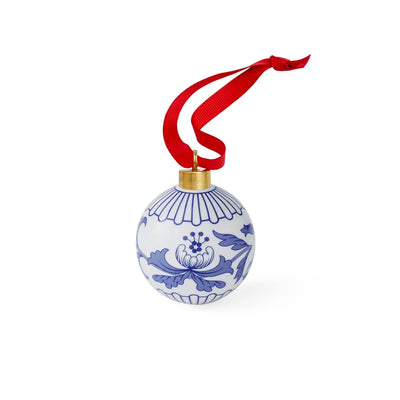 Spode Blue Italian Floral Bauble