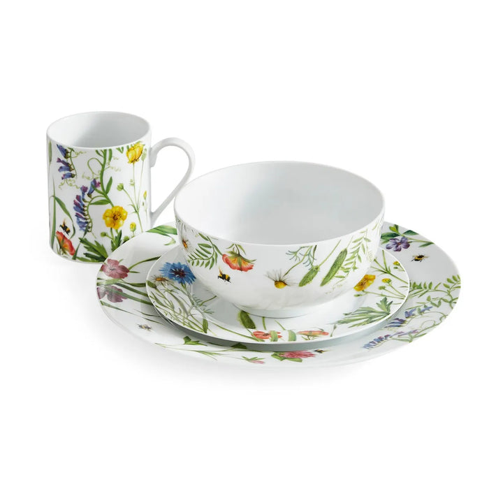 Portmeirion Home 16 Piece Set, Bumble Bee 