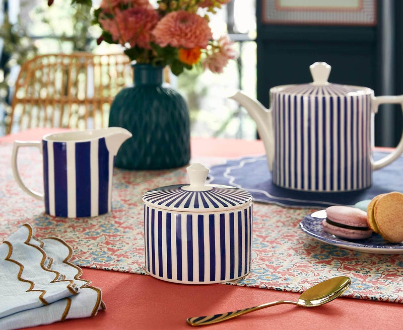 Spode Steccato Covered Sugar Bowl 280ml