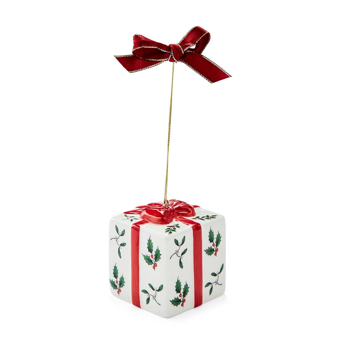 Christmas Tree Gift Box Ornament