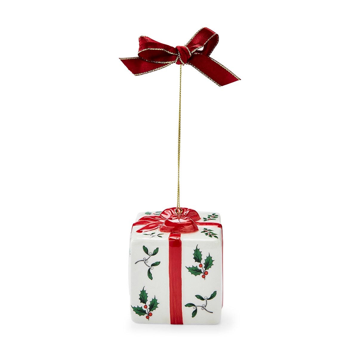 Christmas Tree Gift Box Ornament