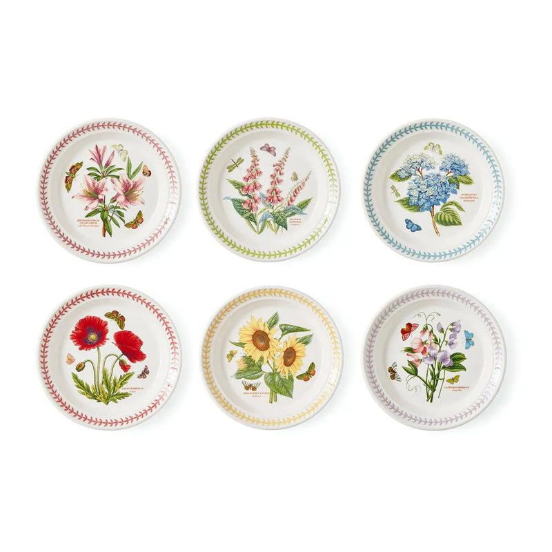 Botanic Garden Meadow Set of 6 /21.5 cm Plates, Assorted