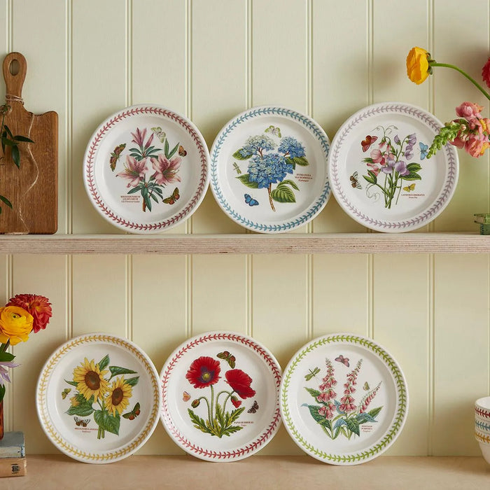 Botanic Garden Meadow Set of 6 /21.5 cm Plates, Assorted