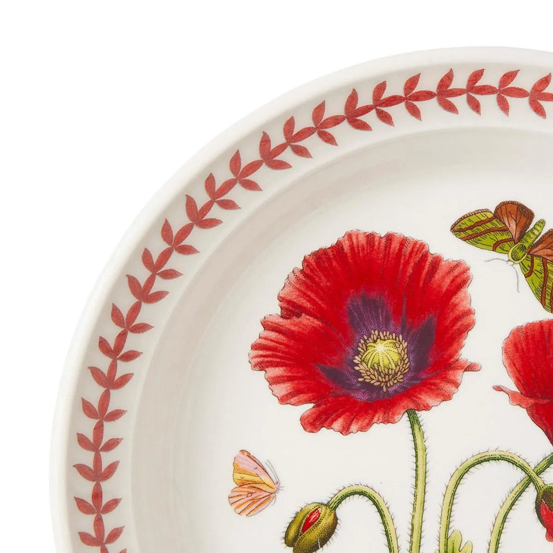 Botanic Garden Meadow Small Dinner Plate 21.5cm, Poppy