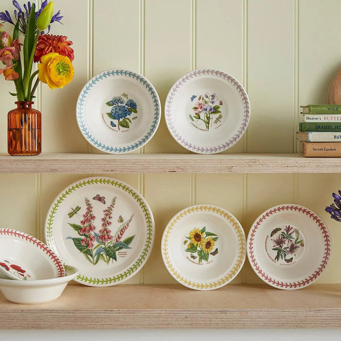 Botanic Garden Meadow Oatmeal Bowl 16.5cm, Foxglove