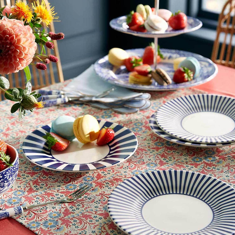 Spode Steccato Bold Stripe Side Plate 18cm