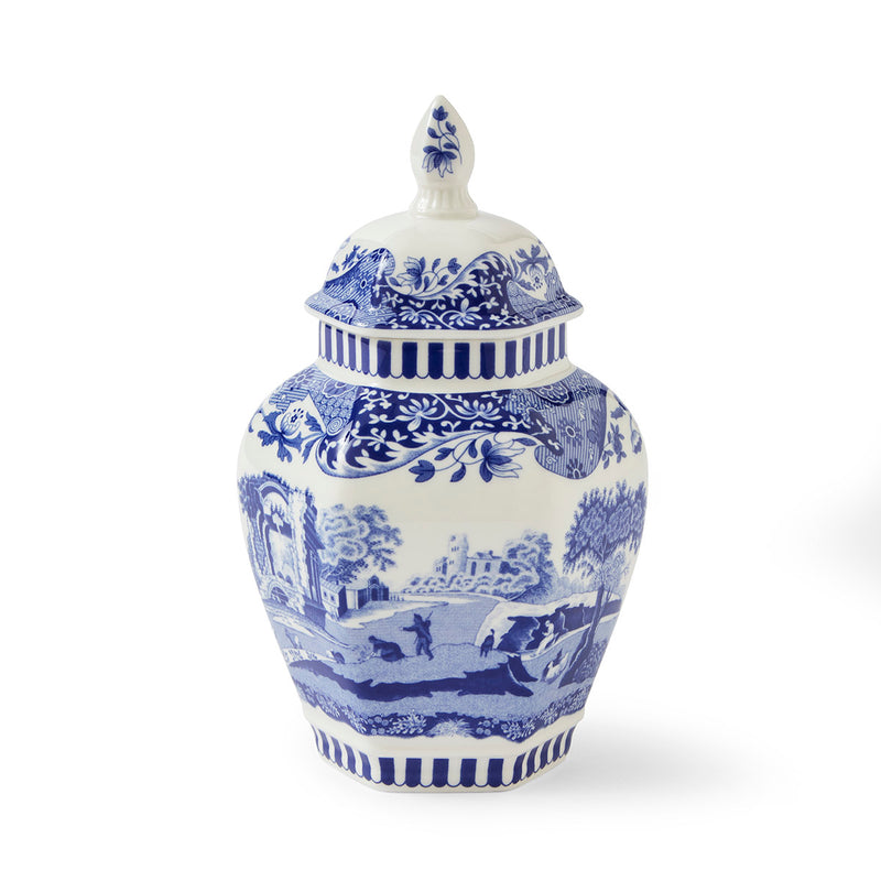 Spode Blue Italian Archive - Mini Vase - 15cm