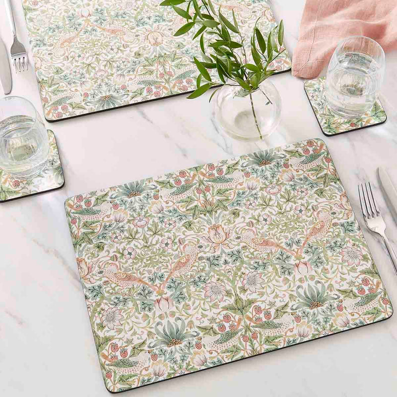 Strawberry Thief Placemats - Set of 6