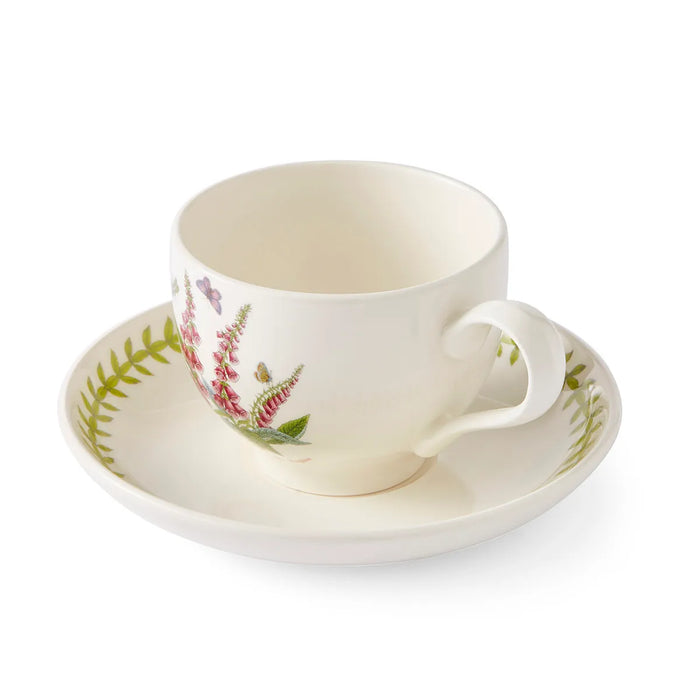 Botanic Garden Meadow Breakfast Teacup &amp; Saucer, Foxglove
