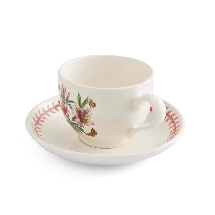 Botanic Garden Meadow Teacup &amp; Saucer, Azalea