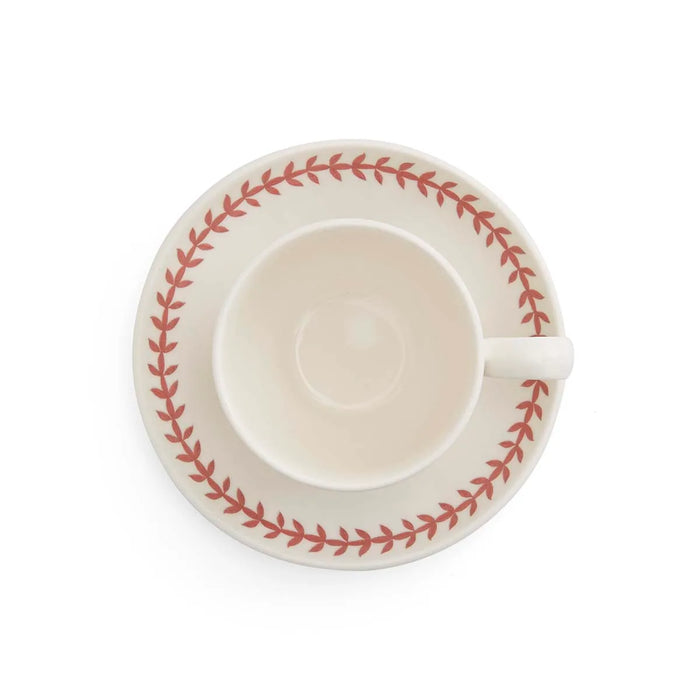 Botanic Garden Meadow Teacup &amp; Saucer, Azalea