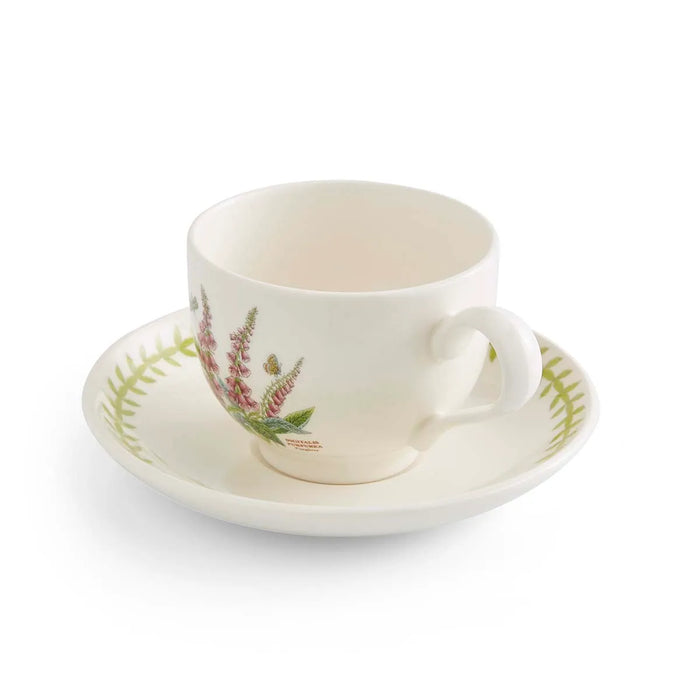 Botanic Garden Meadow Teacup &amp; Saucer, Foxglove