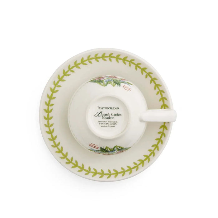 Botanic Garden Meadow Teacup &amp; Saucer, Foxglove