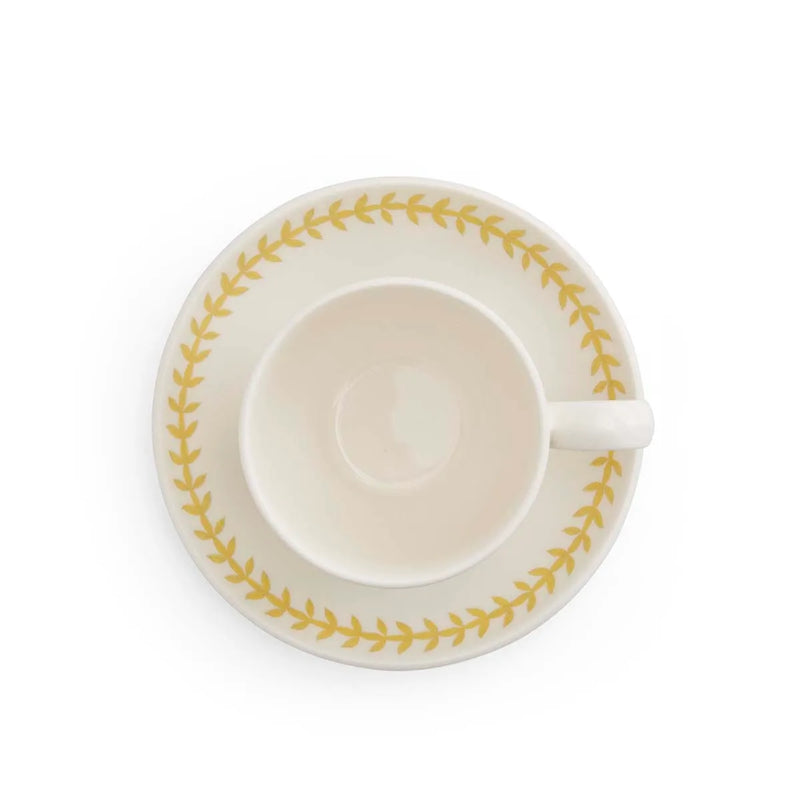 Botanic Garden Meadow Teacup &amp; Saucer, Sunflower