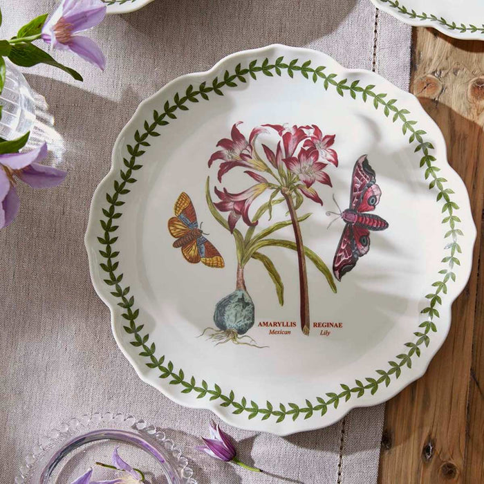 Botanic Garden Lotus Blossom  11.25" Plate - Mexican Lily S4