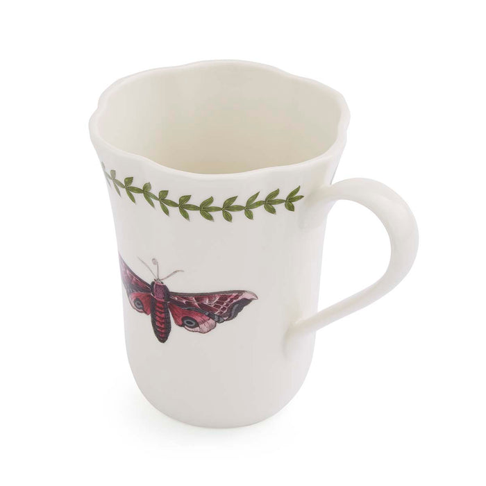 Botanic Garden Lotus Blossom 14oz Mug - Butterflies S/4