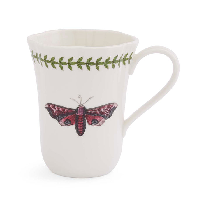 Botanic Garden Lotus Blossom 14oz Mug - Butterflies S/4