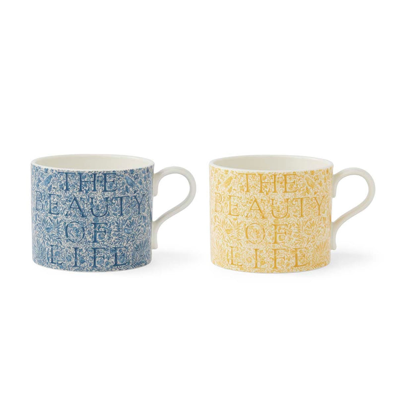 Morris &amp; Co. The Beauty Of Life Mug Set