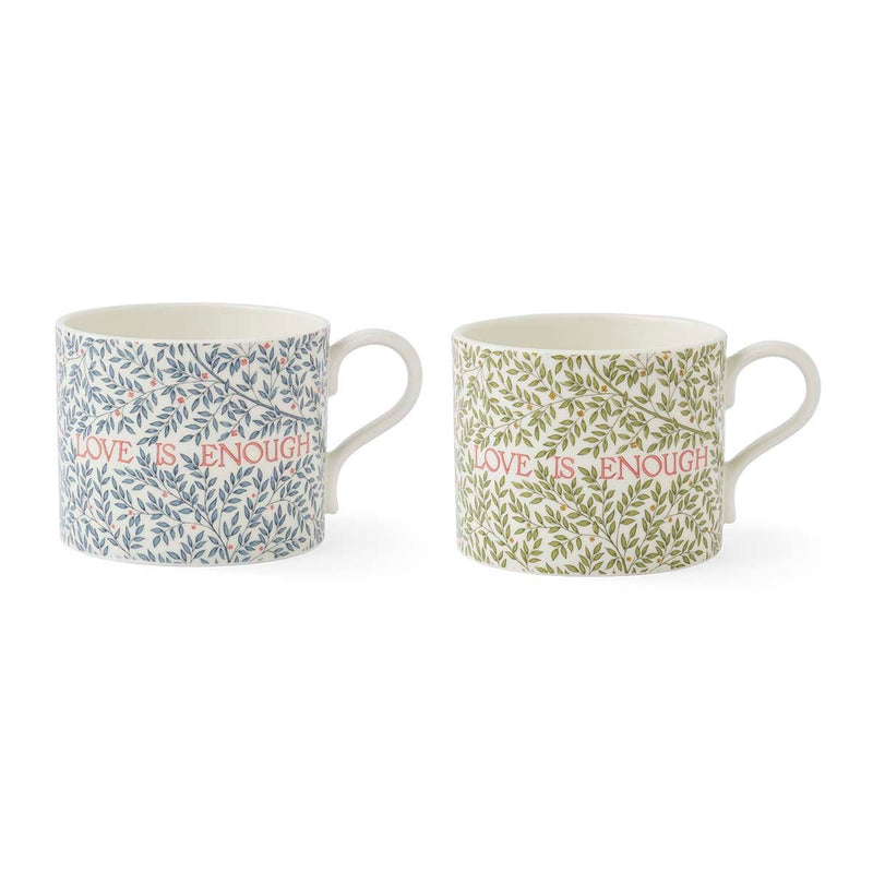 Morris &amp; Co. Love Is Enough Mug Set