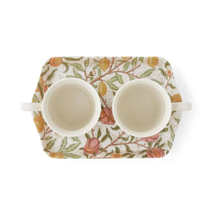 Morris &amp; Co.Fruits &amp; Marigold Mug &amp; Tray Set